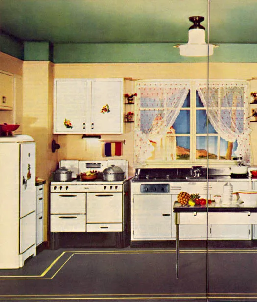 Depression-era kitchens